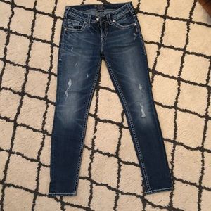 Silver jeans Lola boyfriend skinny